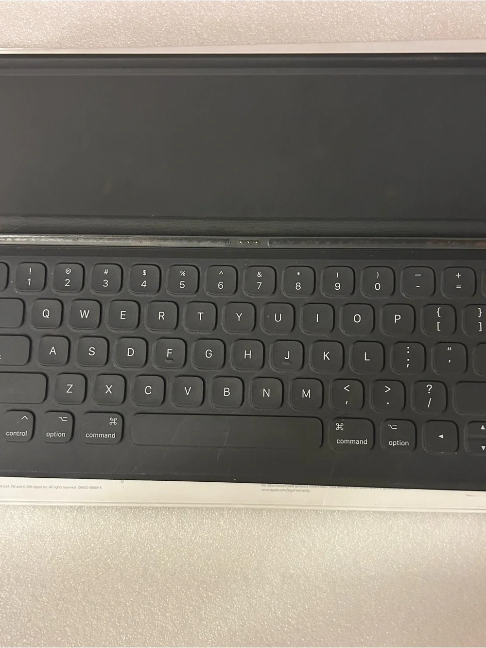 Apple IPad Pro 12.9 inch Smart Keyboard (IPad Not Included) 2016 1st & 2nd Gen